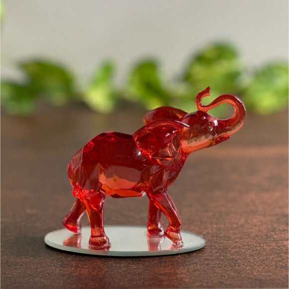 B. Jensen Red Diamond Elephant Figurine - Picture 9 of 11